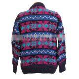 High Quality Customized Knitting Patterns Christmas Man Sweater Pullover thumbnail-2