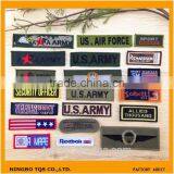 Hot Sale Wholesale Adhesive Clothing Textile Embroidery Military Patches thumbnail-1