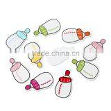 Feeding Milk Bottle Mixed Two Holes Baby Shower Decoration Wood Sewing Scrapbooking Button thumbnail-3