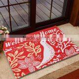 2017 High Quality Lovely Durable Home Bedroom Washable Carpet Bird Pattern Skid Resistance Water Absorption Bathroom Floor Mat thumbnail-1