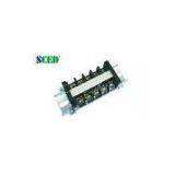 600V 30A 12.00mm PCB Rail Mounted Terminal Blocks Connectors , Any Poles Available