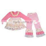 Girls Cheap Wholesale Fall And Winter Outfits 2017 Comfortable Cotton High Quality Outfits thumbnail-3