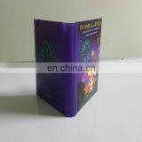 Promotion Hardcover Colouring Led Light Shcool Note Book With Button