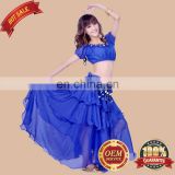 BestDance chinese dance costume Danse Du Ventre Costume set Skirt + Top bra