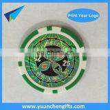 Plastic ABS Cheap Custom Made Round Rectangular Poker Chips thumbnail-1