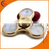 2017 New Arrivals Aluminum 608rs Hand Metal Fidget Spinner With Led Lighting