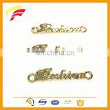 Fashion Zinc Alloy Label With Custom Logo for Clothing F1245 thumbnail-3