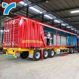 Curtain Side Van Cargo Semi Trailer Curtain Cargo Box Curtain Side Trailer thumbnail-4