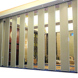 Room Partition Walls Folding Office Soundproof Acoustic Screen Hanging Style Melamine Board Operate Walls Folding Foldable Hotel Walls Room Partitions thumbnail-3