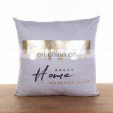 Home Decoration Pillowcase Zippered Pillow Covers Cushion Cover With Sweet Home Words thumbnail-1