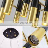 Modern Nordic Design Aluminum Gold Black Led Pendant Light thumbnail-6