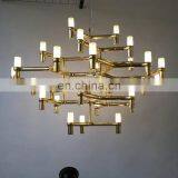 Новый дизайн постмодернистского декоративного креативного роскошного светодиодного подвесного лампа thumbnail-5