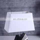 Unique Geometry Shape Hotel Modern Porcelain Bedside Lamps for Home Decor thumbnail-2