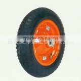 durable specification standard inflatable high quality rubber wear-resisting pneumatic wheel ypr011