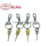 Musical Notes Shaped Keychain