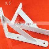 White Heavy Duty Wall Shelf Bracket With Powder Coated thumbnail-2