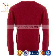 Mens Fine Knitwear Best V Neck Wool Cashmere Sweater thumbnail-2