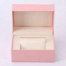 High Grade PU Watch Box Wooden Ring Necklace Pendant Set Box Jewelry Display Box thumbnail-5