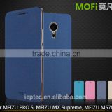 MOFi Case Celular Flip Leather Housing for Original Meizu PRO 5, Mobile Handset Coque Back Cover for Meizu Pro5