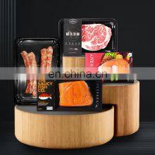 Vacuum Packed Ready Meal Tray Sealing Machine Vacuum Skin Packaging Machine Tray Sealer Cooked Food Vacuum Skin Packing Machine thumbnail-4