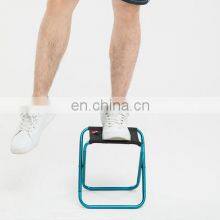 Outdoor Handbag Folding Stool Portable Folding Chair Stainless Steel Fishing Chair Travel Subway Ultralight Small Bench thumbnail-1