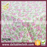 #DP039 Clear Petals PVC Wedding Tablecloth
