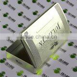 Square Tea Tin With Embossing, Metal Tin Box thumbnail-4