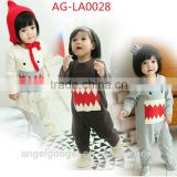 korean style infant rompers baby rompers organic cotton AG-LA0028