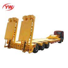 Low Bed Trailer Specification 3 Axle 100 120 Tons Lowbed Lowboy Low Bed Trailer