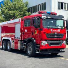 Howo 12-ton Foam Fire Truck, a Professional Choice for Emergency Management Departments and Petrochemical Enterprises thumbnail-1