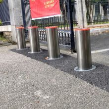 High Security Custom Residential District Safety 36V Sealed Bollard Single Access Electric Lifting Parking Lot Bollards
