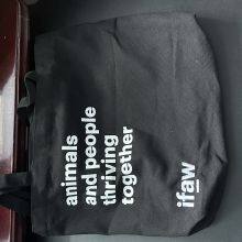 Exhibition Using or Shopping Using Light Weight Wool Felt/Canvas/Linen OEM Stylish Tote Bag thumbnail-5