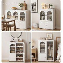 Decorative Hotel Lounge Sideboard, Customizable Partitions, H1017mm, 3C Certified Safe Glass for High End Hotels, KD Structure for Cost Saving thumbnail-5