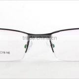 Metal Alloy Half-rim Men Wholesale Stylish Nice Glasses Frame thumbnail-2