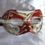 Cosplay Party Mask Predator Mask Gold and Silver Party Popper and Mask thumbnail-4