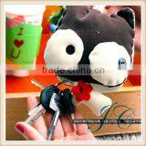 2015 Hot Sale Fashin Cerative Animal Plush Dolls Keychain With Custom Design
