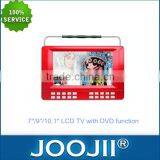 HOT SALE 7-10 inch analog portable digital tv