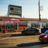 SunYEX LED Media Display DIP Outdoor Full Color LED Video Wall Building Top P12