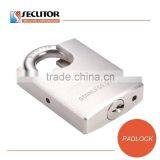 Commercial Grade Shackle Protected Solid Stainless Steel Padlock thumbnail-1