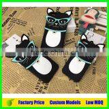 Lovely Cat With Glasses 3d Silicone Mobile Phone Case Cover for LG G2 D802 Cell Phone Back Cover Case thumbnail-4