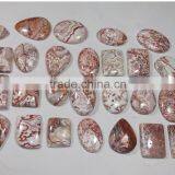 Natural Rosetta Jasper Stone Natural Semi Precious Stones Wholesale Loose Cabochon Gemstones Authentic Gemstones thumbnail-2