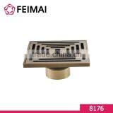 Bathroom Accessories Antique Brass Shower Floor Drainer