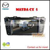 Car DVD GPS Player for Mazda 5, HD/PIP/12 Languages USB/SD/BT/IPOD/AV-in/AUX/ Back View/car Logo/wallpaper thumbnail-1