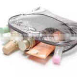 Personalized High Quality Newest Half Moon Lace Printing Transparent PVC Makeup Bag thumbnail-5