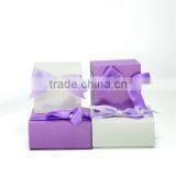 Custom Handmade Purple Cardboard Jewelry Box Bracelet thumbnail-4