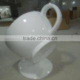 FRP Fiberglass Coffee Cup Shaped Chair thumbnail-5
