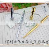 TT-04 Hot Selling Silver Table Pen With Holder ,golden Desk Pen , Stand Pen thumbnail-4