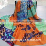 2015 Wool High Quality Ladies Scarves With Printed Design thumbnail-3