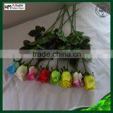 Beautiful real touch PU artificial rose for wedding and valanetine day's flower