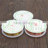 Best Price 0.8mm Jewelry Accessories Making DIY Essential Silver Gold Plated Copper Wire Craft Beads Jewelry Cord thumbnail-4
